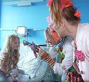 Unterwegs mit den KlinikClowns - ein TV-Beitrag