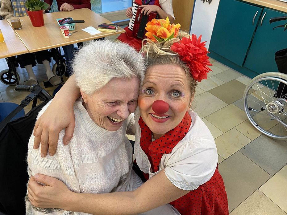 KlinikClowns im Seniorenheim Priental