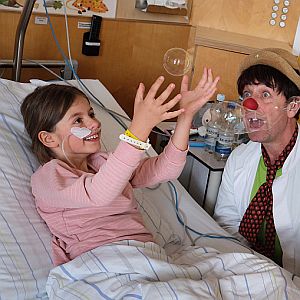 Fotoausstellung KlinikClowns in Agatharied