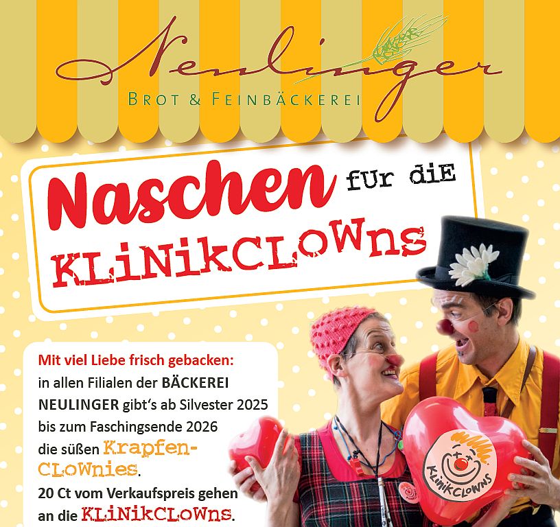 Krapfen für die KlinikClowns