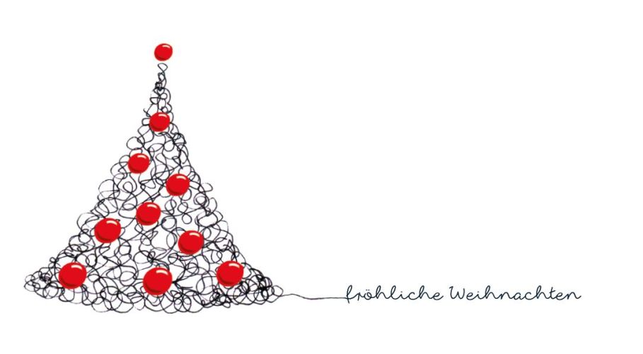 Klappkarte Schneekugel