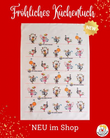Fröhliches Küchentuch